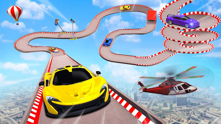 #8. Mega Ramp Car Stunt: Car Games (Android) By: Play 10