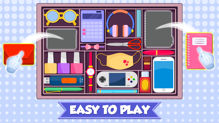 #4. Organize Items: Satisbrain (Android) By: Pixel Art Book Color By Number - Pop It 3D Games