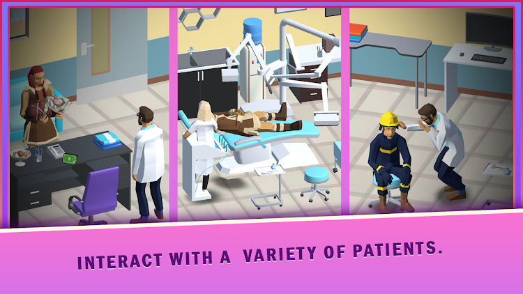 #4. Idle Mega Hospital Tycoon (Android) By: Radwar Studios