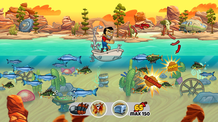 #8. Dynamite Fishing World Premium (Android) By: HandyGames