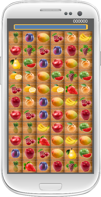 #8. Fruit Mix Match 3 (Android) By: tatogry