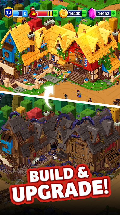 #3. Medieval Merge: Epic Adventure (Android) By: Pixodust Games