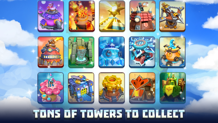 #5. Wild Sky: Tower Defense TD (Android) By: Funovus