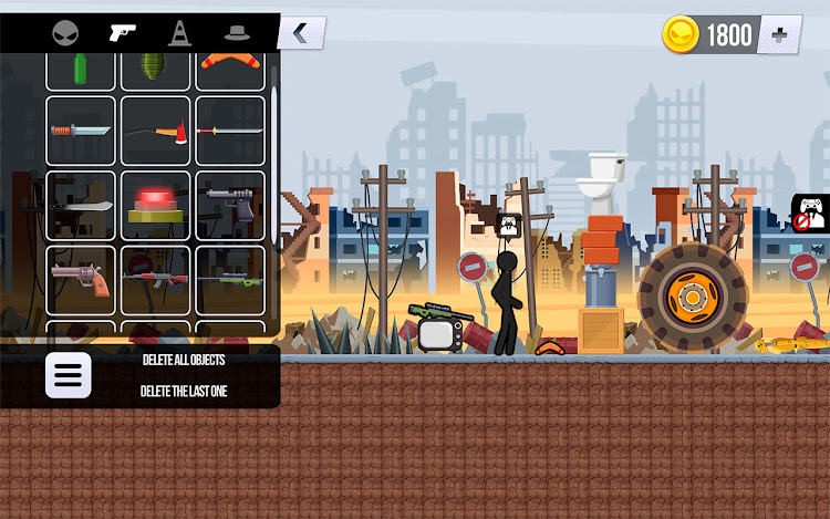 #7. Ragdoll Stikman Sandbox (Android) By: AA2G1 Studios