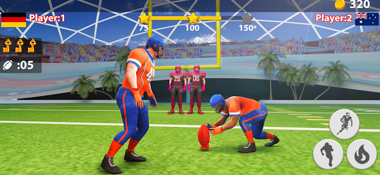 #9. Rugby Game: Flick Quarterback (Android) By: 1der Sports