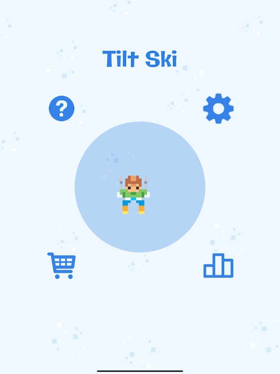 #5. Tilt Ski (Android) By: Prairie West Software