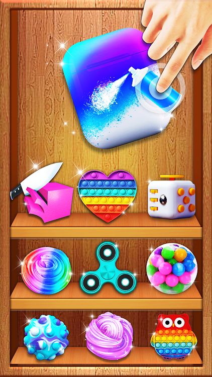 #7. Antistress Relax Mini toy Game (Android) By: QY Studio