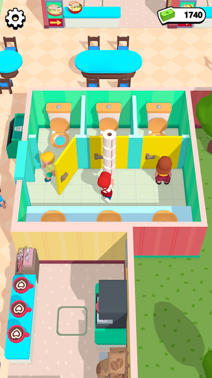 #2. Food Court Idle (Android) By: GenStudios