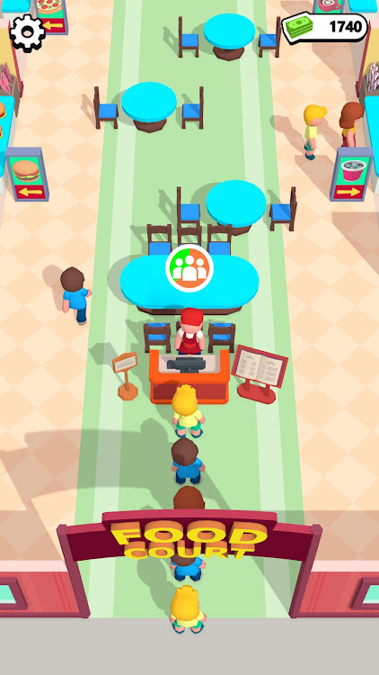 #10. Food Court Idle (Android) By: GenStudios