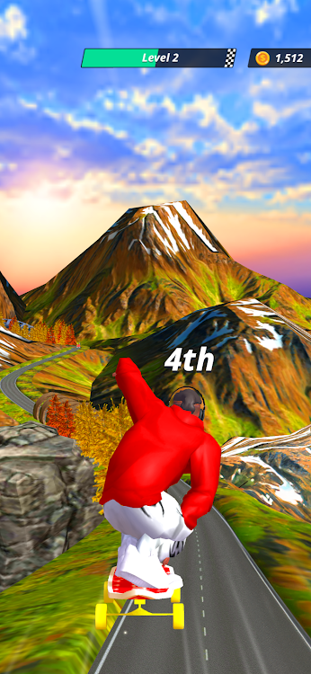 #3. Downhill Racer (Android) By: Supercent, Inc.