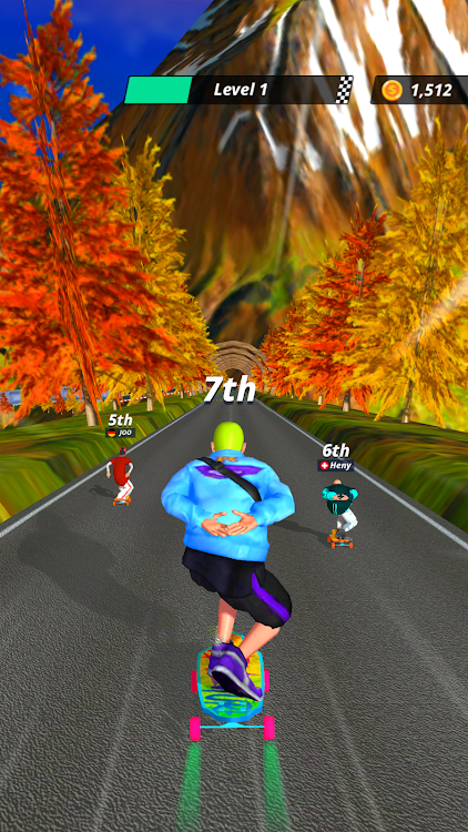 #6. Downhill Racer (Android) By: Supercent, Inc.