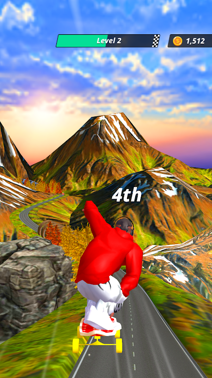 #8. Downhill Racer (Android) By: Supercent, Inc.