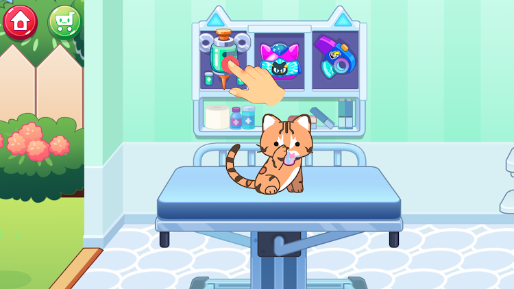 #5. Cat Games for kids & toddlers (Android) By: Yateland - Learning Games For Kids