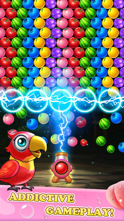 #4. Bubble Shooter : Fruit Tree (Android) By: H.T Game