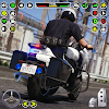 US Police Bike Chase Games 3D icon