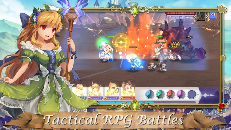 #7. Royal Knight Tales – Anime RPG (Android) By: Ely Anime Games