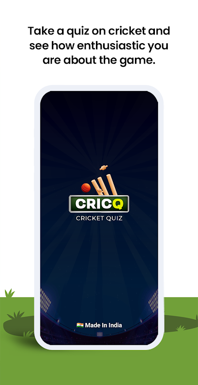 #6. CricQ - Cricket Quiz (Android) By: CoolBoots Media