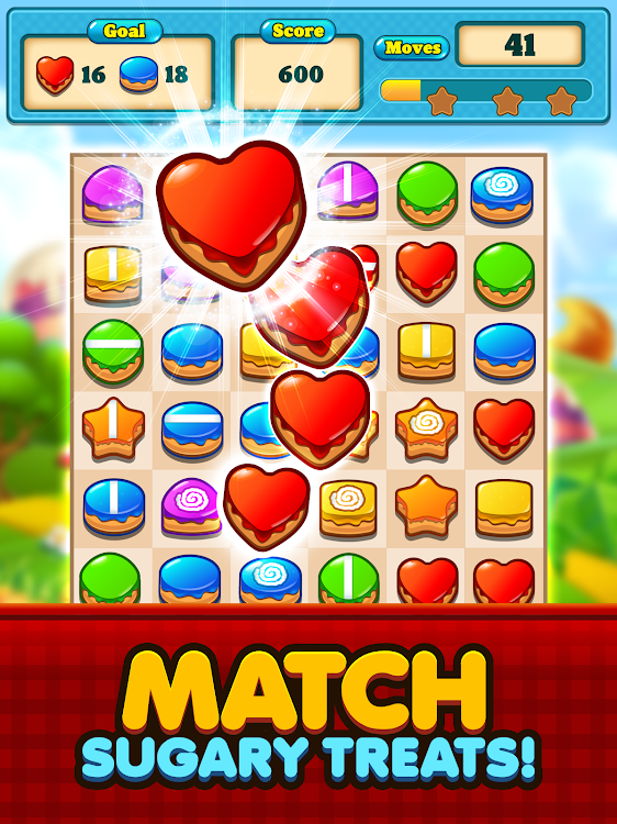 #9. Cupcake Match 3 Games No Wifi (Android) By: RoboNacho: Match 3 Puzzle Games No Wifi