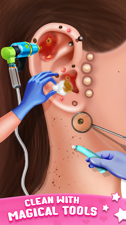 #6. ASMR Doctor Game: Makeup Salon (Android) By: Kitchen Tales