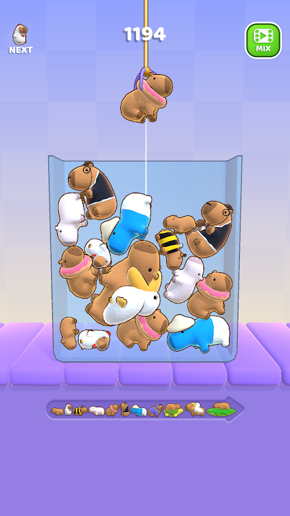 #3. Capybara Friends (Android) By: TapMen