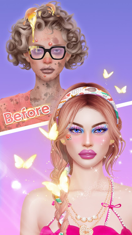 #3. Solitaire Makeup, Makeover (Android) By: Flyfox Games