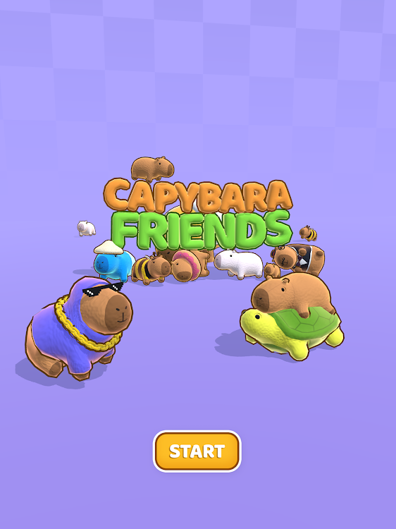 #7. Capybara Friends (Android) By: TapMen