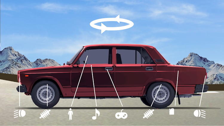 #2. Drive Classic VAZ 2107 Parking (Android) By: Anuka Studio