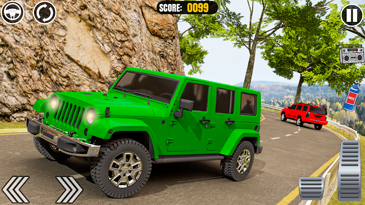 #8. Offroad Jeep Game Simulator (Android) By: Game Tap