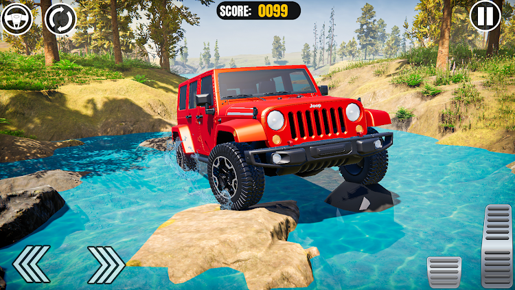 #10. Offroad Jeep Game Simulator (Android) By: Game Tap