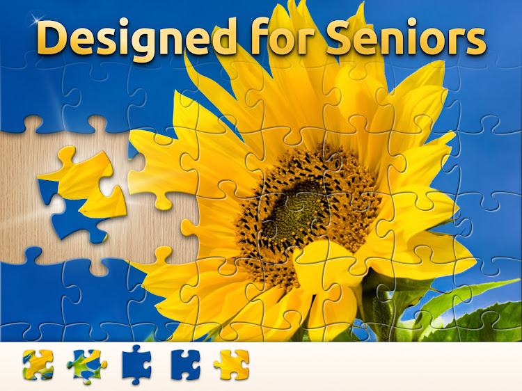 #8. Vita Jigsaw for Seniors (Android) By: Vita Studio.