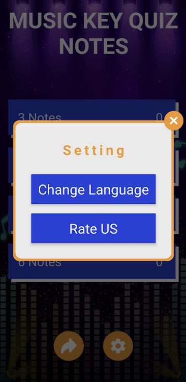 #4. Music Key Quiz Notes (Android) By: MadiDev
