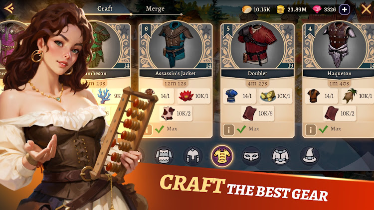 #8. Battlesmiths: Medieval Life (Android) By: Ragnarocket