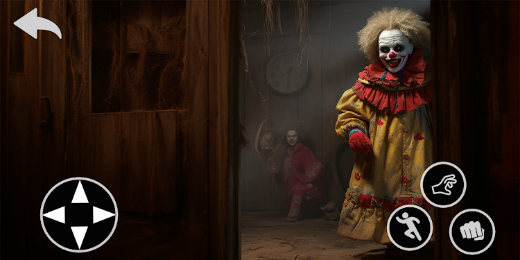 #9. Scary Clown Neighbor Park Game (Android) By: Phoenix Risings Games