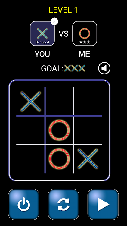 #8. Tic Tac Toe Plus (Android) By: Carbon People