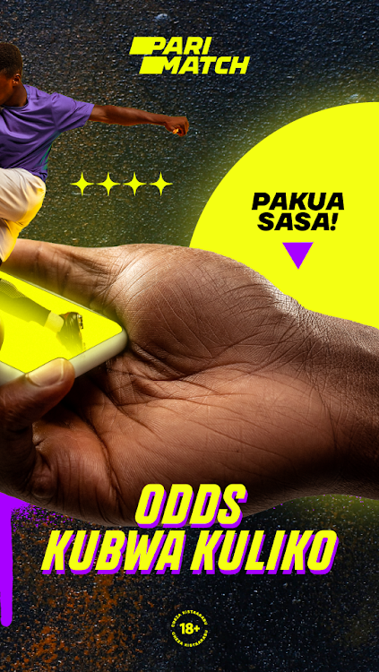 #5. Parimatch: Live Sports Betting (Android) By: Parimatch Tanzania