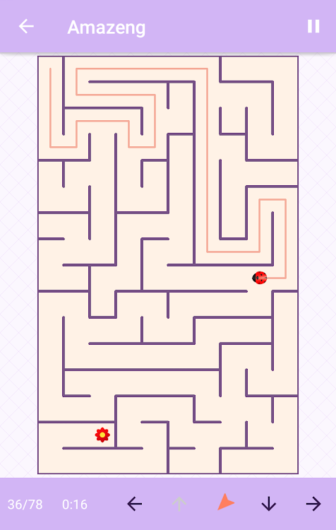 #2. Amazeng: Amazing Mazes! (Android) By: Escogitare