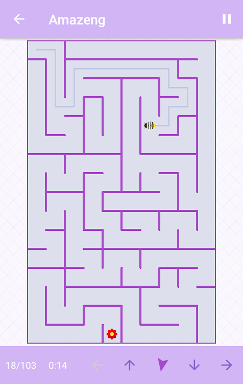 #3. Amazeng: Amazing Mazes! (Android) By: Escogitare