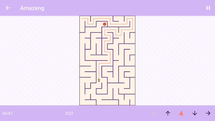 #8. Amazeng: Amazing Mazes! (Android) By: Escogitare