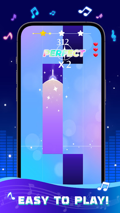 #6. Piano Rhythm: Music Game (Android) By: 火焰库拉