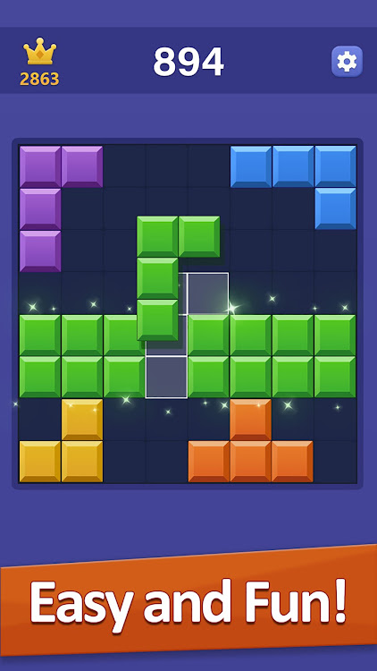 #2. Color Block Puzzle! (Android) By: Play Infinity, Ltd.