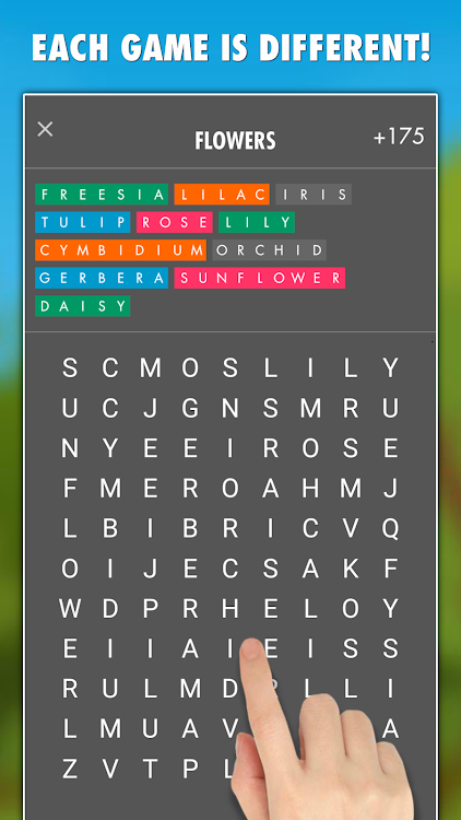 #5. Word Search 800 PRO (Android) By: LittleBigPlay - Word, Educational & Puzzle Games