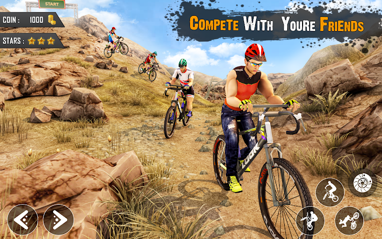 #10. BMX Rider Games- Cycle Games (Android) By: GamesVibe Studio