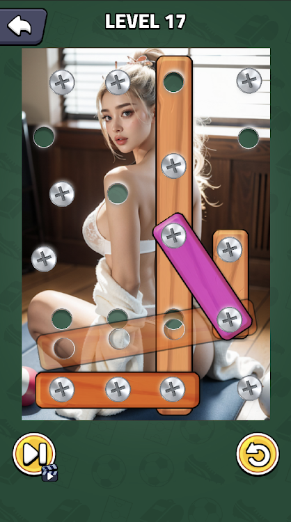 #5. Rescue Girls : Screw Puzzle (Android) By: WolBong