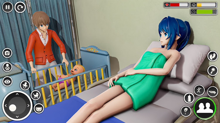 #7. Virtual Pregnant Mom 3d Sim (Android) By: HalfByte