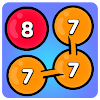 Merge All Bubbles: Number Mix icon