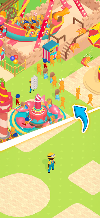 #5. Awesome Park : Idle Game (Android) By: Supercent, Inc.