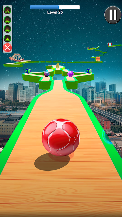 #4. Sky Rolling Ball Master 3D (Android) By: lime Studio