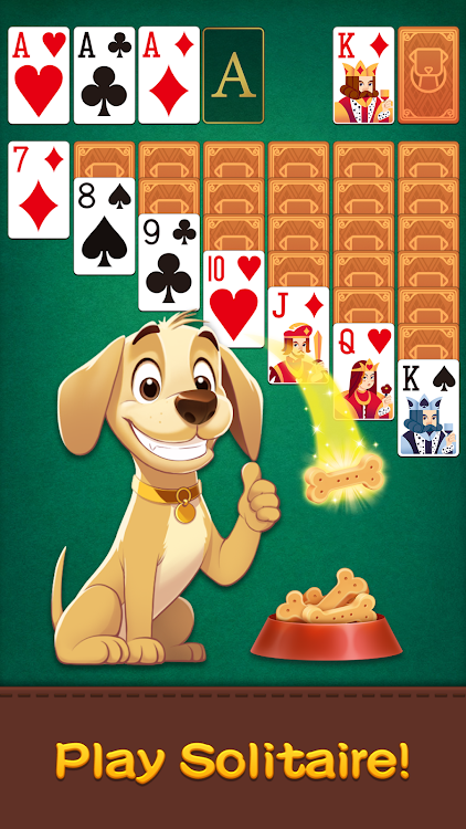 #5. Solitaire - My Dog (Android) By: Aged Studio Limited