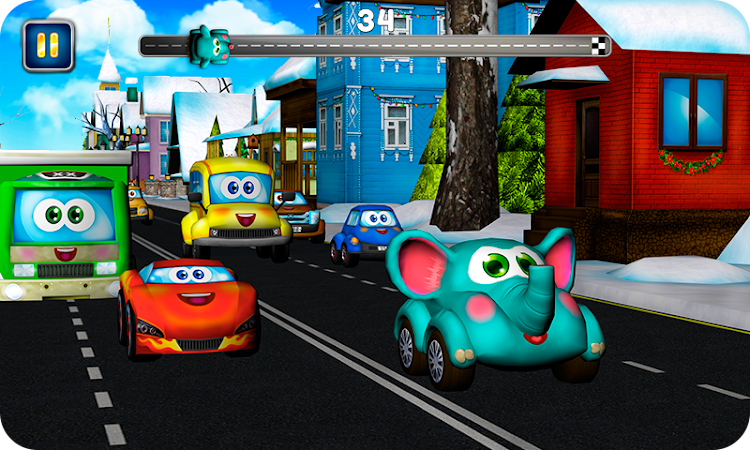 #5. Kids - racing games (Android) By: Y-Group games