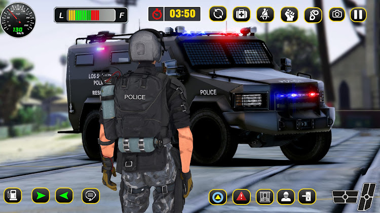 #6. Police Car Chase: Thief Chase (Android) By: Freeze Games